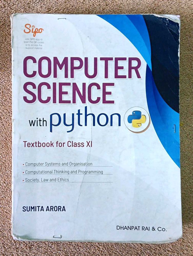 Computer Science Class 11 Sumita Arora
