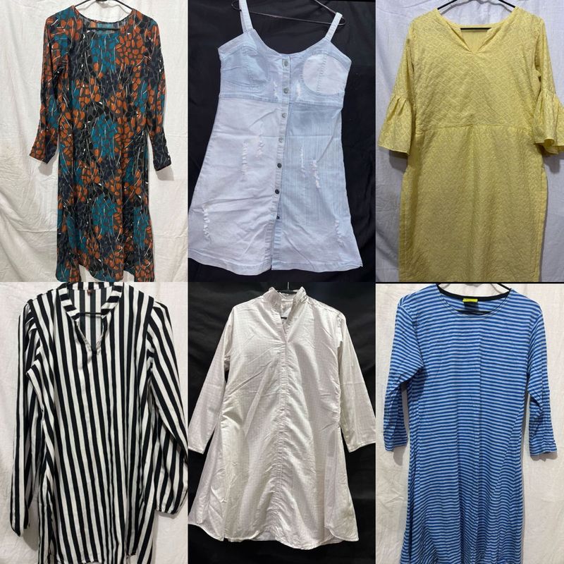 Combo of 6 dress