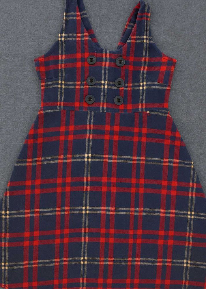 Cute Plaid Girls Dress