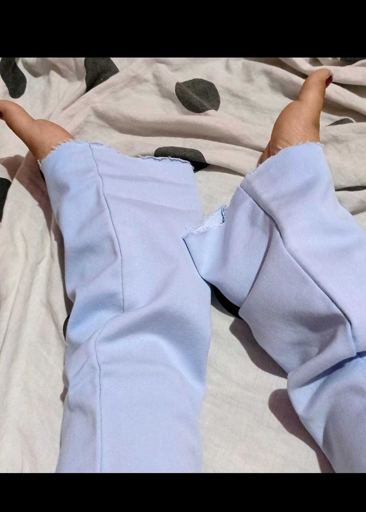 Denim Socks And Sleeve