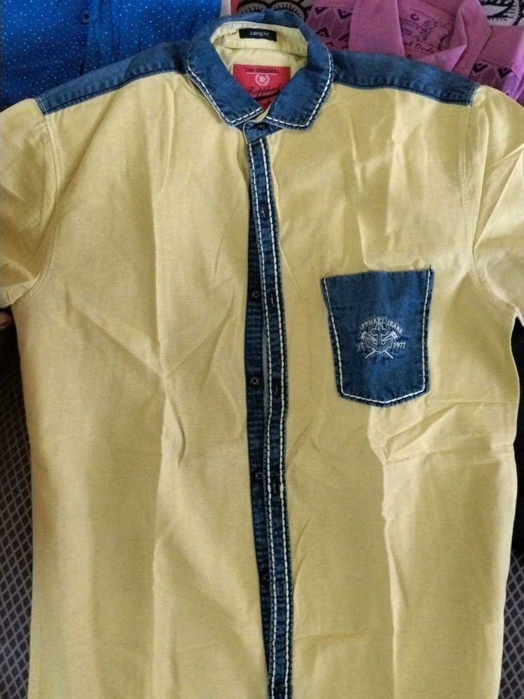 Sapphire Jeans Panel Shirt