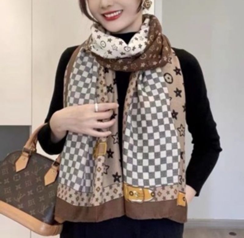 LV Silk Hijab/ Scarf