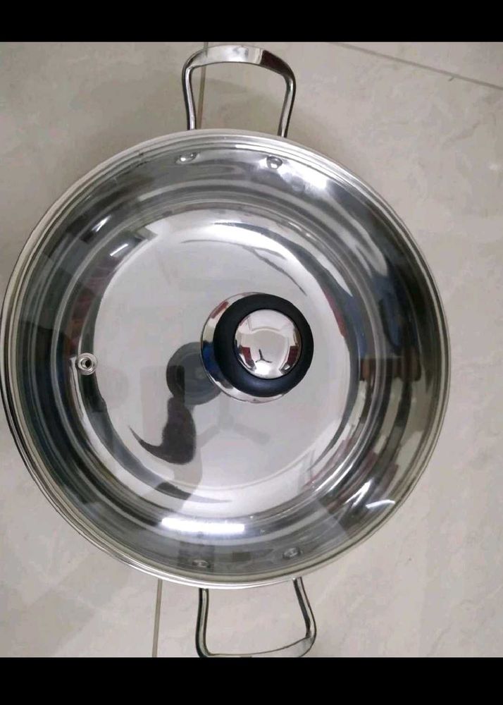 Sumeet stainless steel kadhai brand new with tag