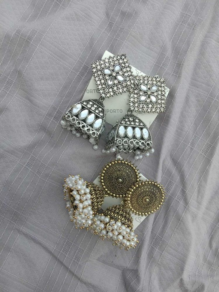 Earring Jhumka Set
