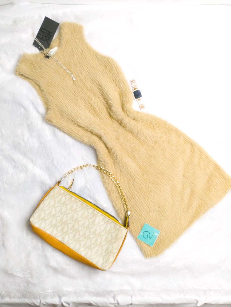 ♥️🥀Cozy Fuzzy Sleeveless Dress🥀♥️