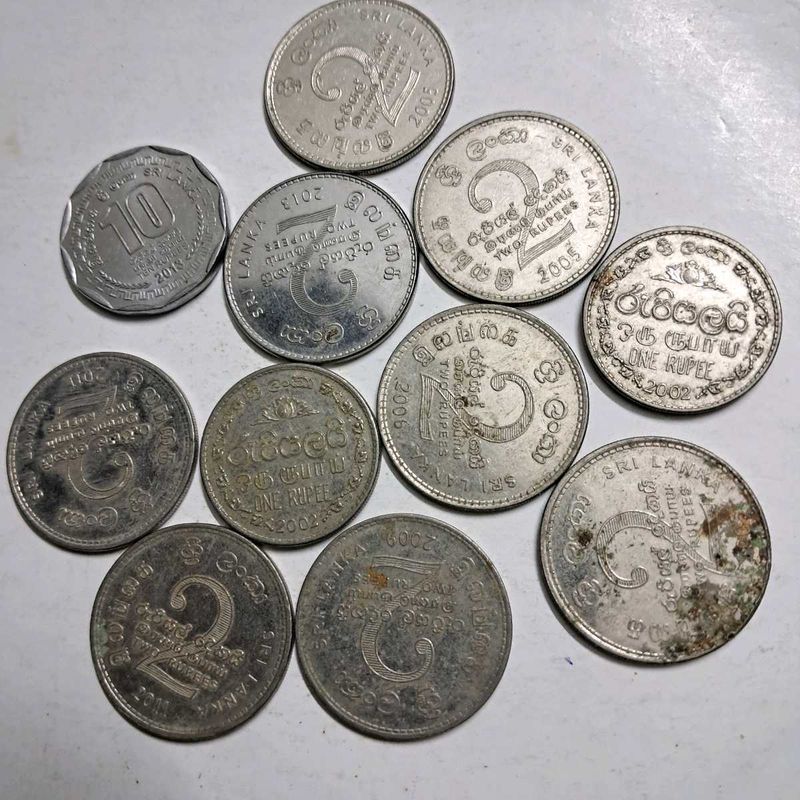 11 SriLankan Coins