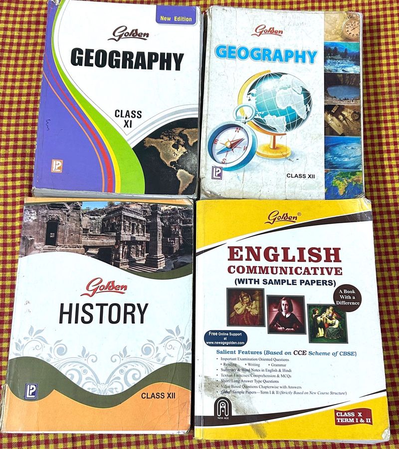 Golden Guide Class 10,11,12 | Hist | Geo| Eng