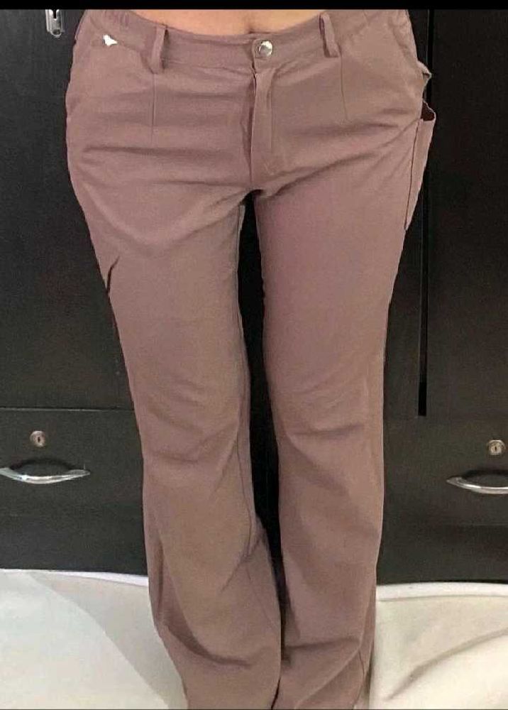 Mauve Casual Trousers