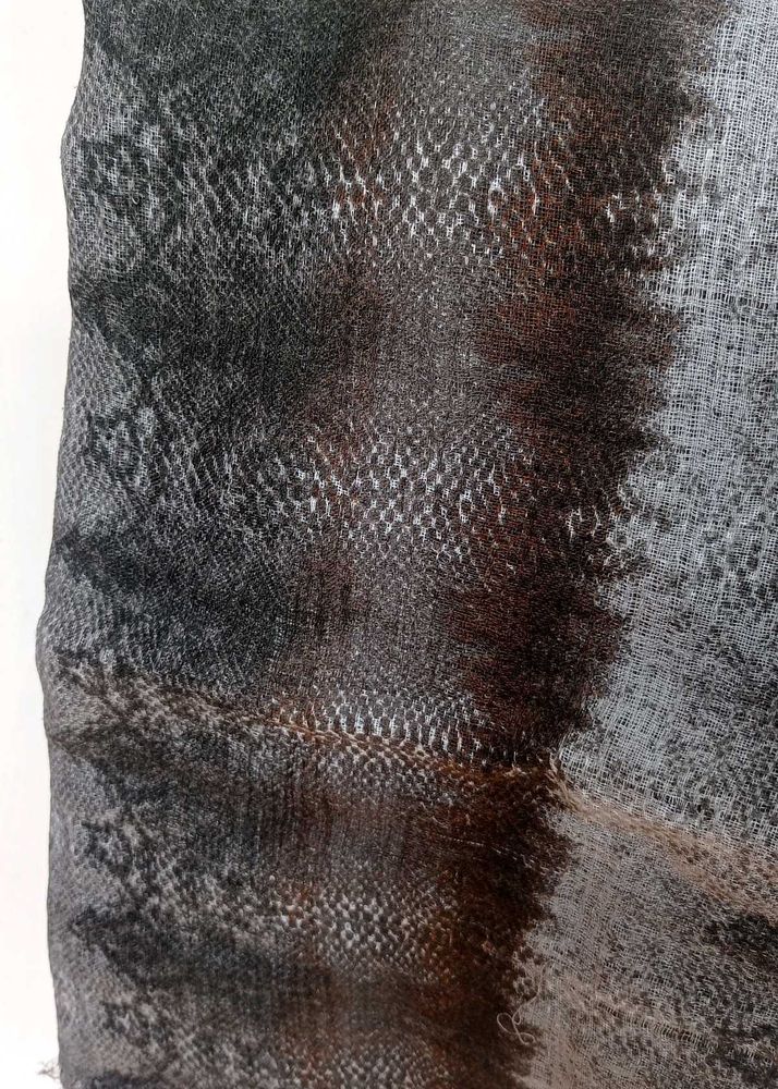 Animal Print Woven Stole