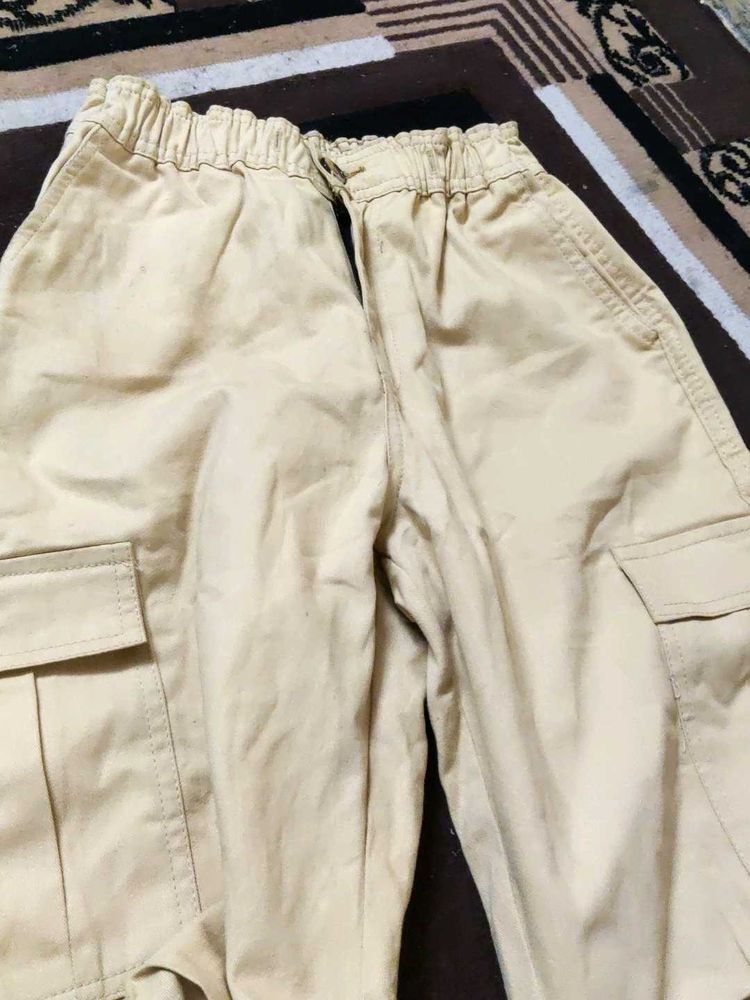Khaki Cargo Pants