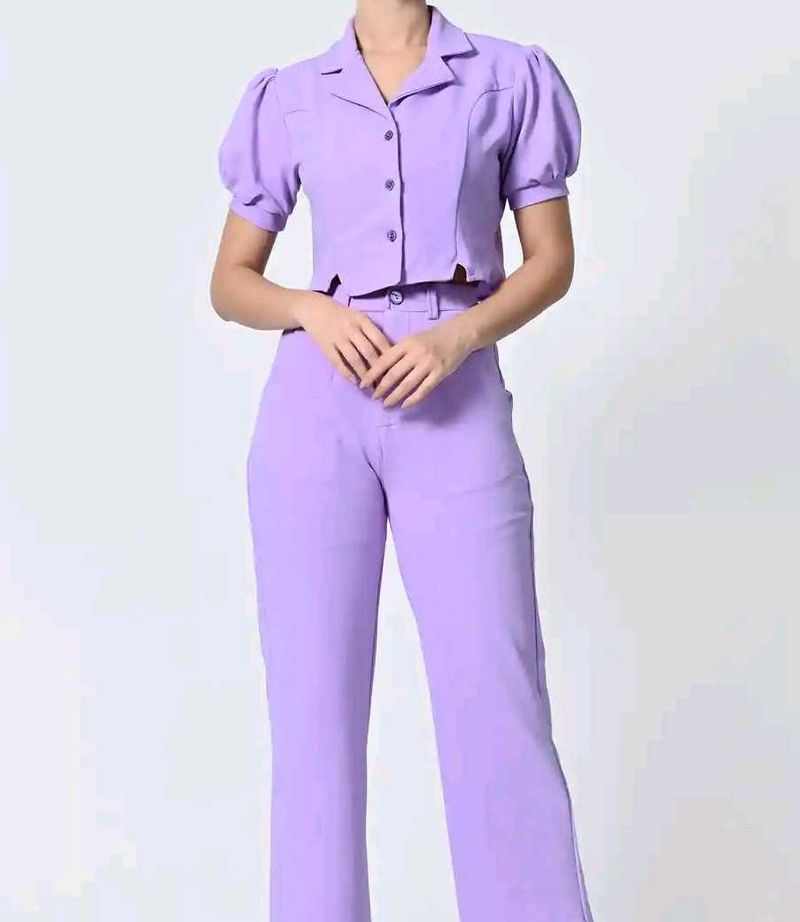 Stylish Lavender Co-ord Set