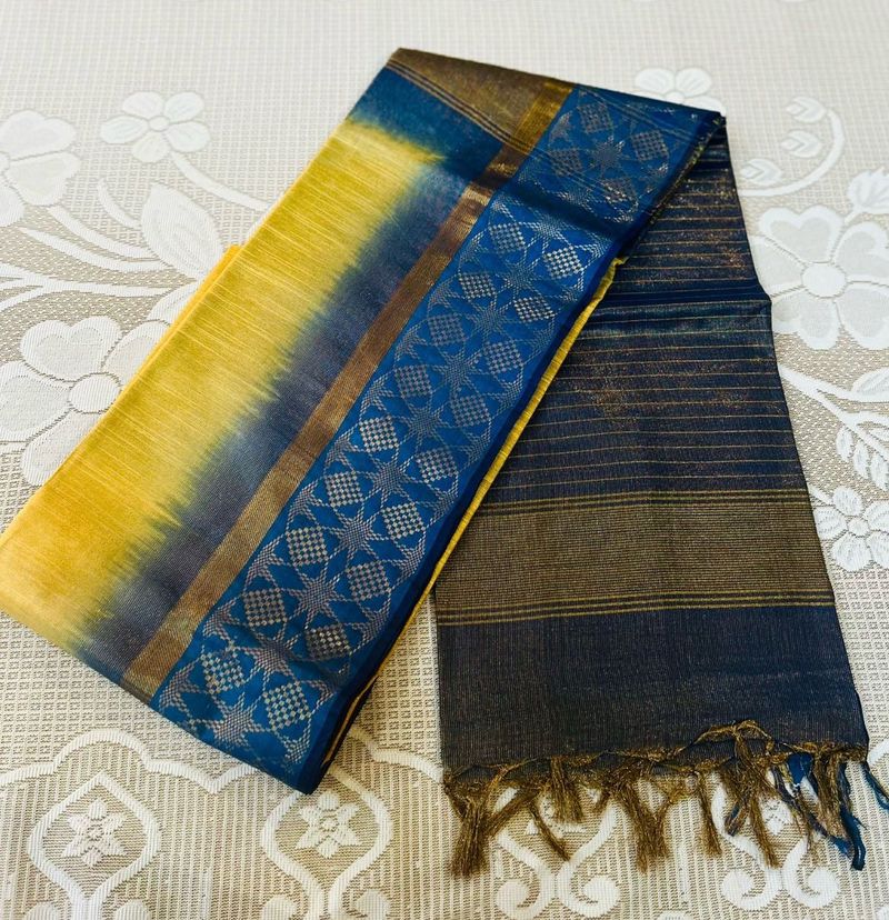 Elegant Silk Blend Saree