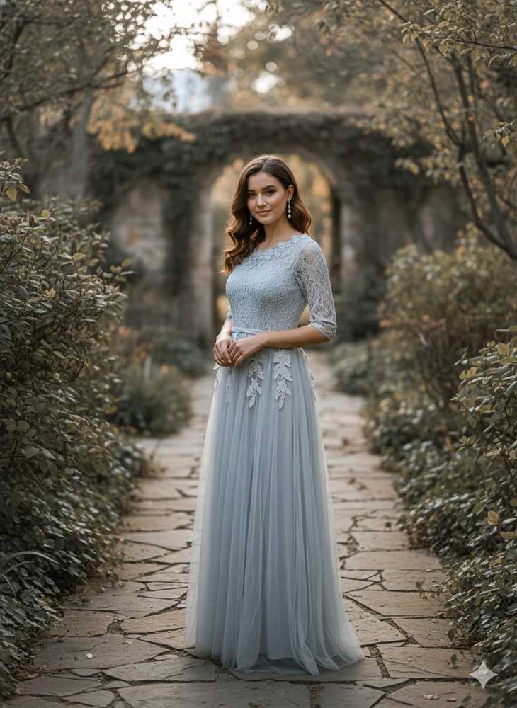 Elegant Lace Maxi Dress