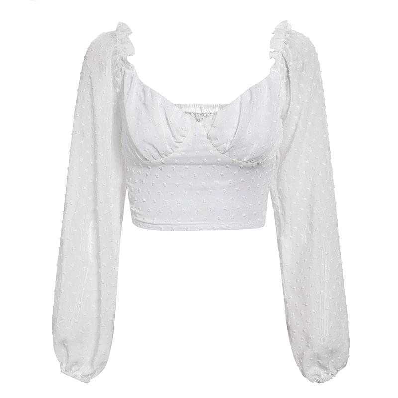 Ruffle Crop Top