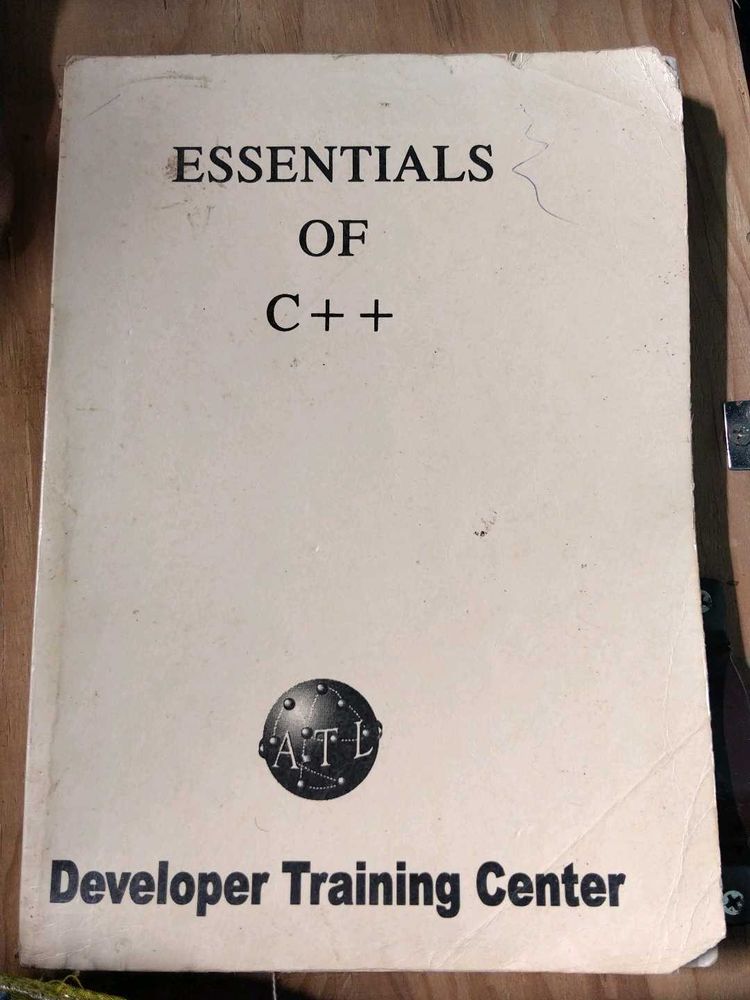 Essentials of C++ Book