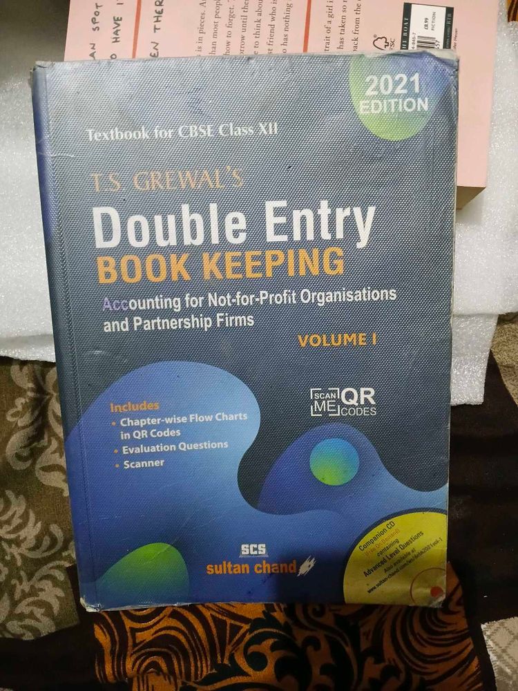 T.S. Grewal Class 12 Accounts Volume 1