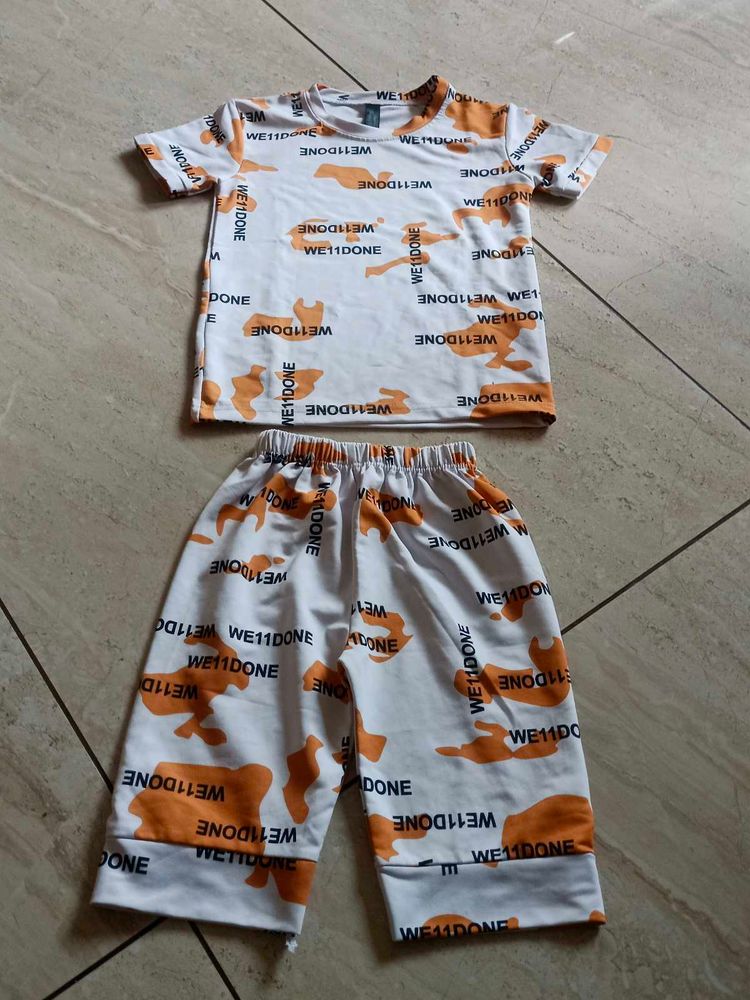 Stylish Kids' WE11DONE Outfit