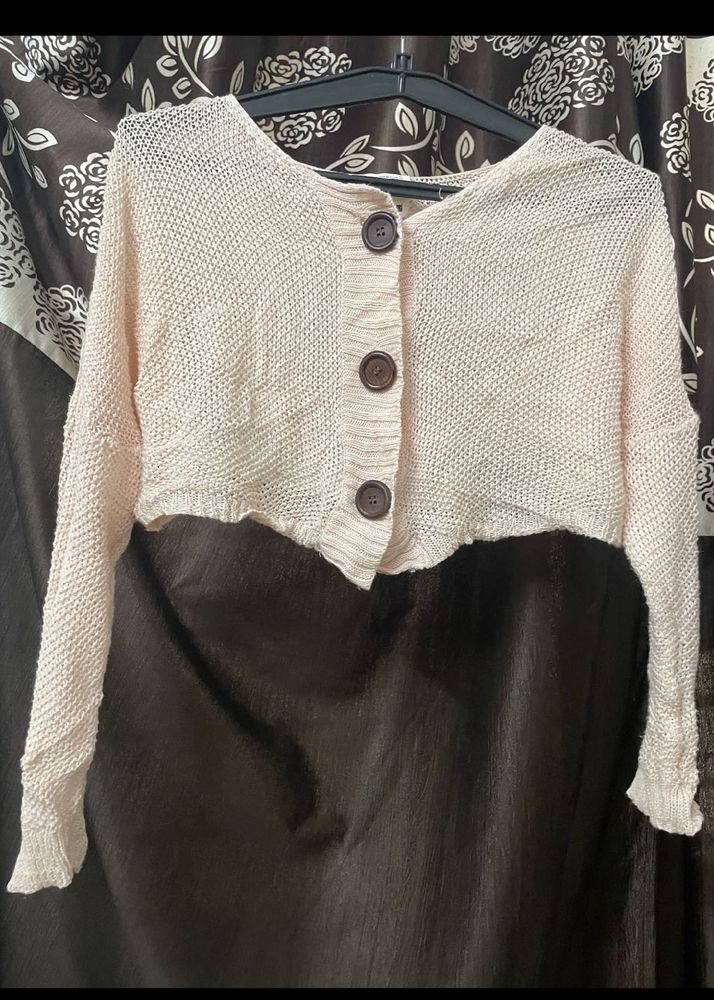 🎀Made in Korea Cropped Knit Cardigan