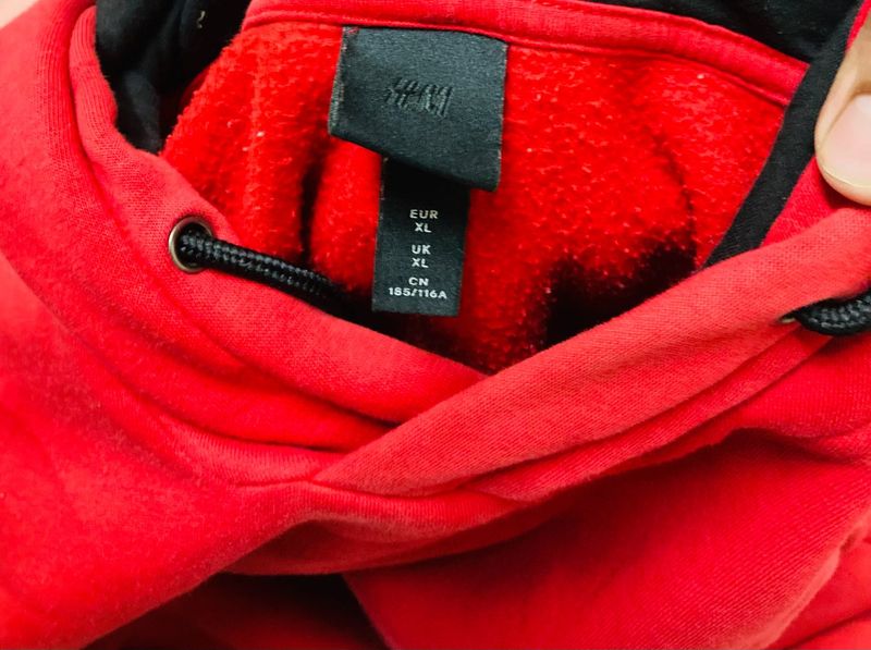 H&amp;M attractive Red Hoodie.