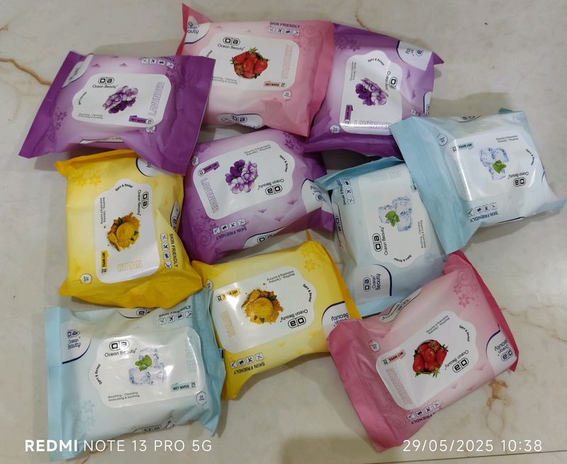 Ocean Beauty Skin Friendly Wet Wipes ..
