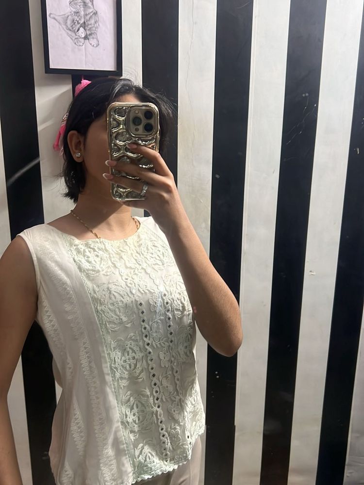Patterned Top