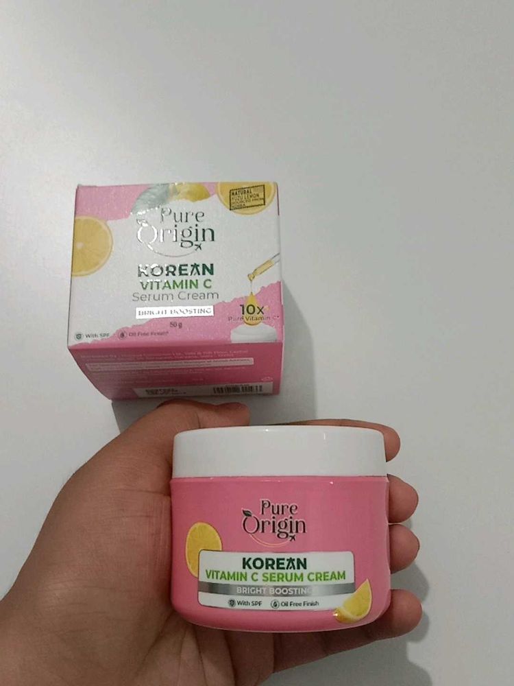 Pure Origin Korean Vitamin C Serum Cream 50g