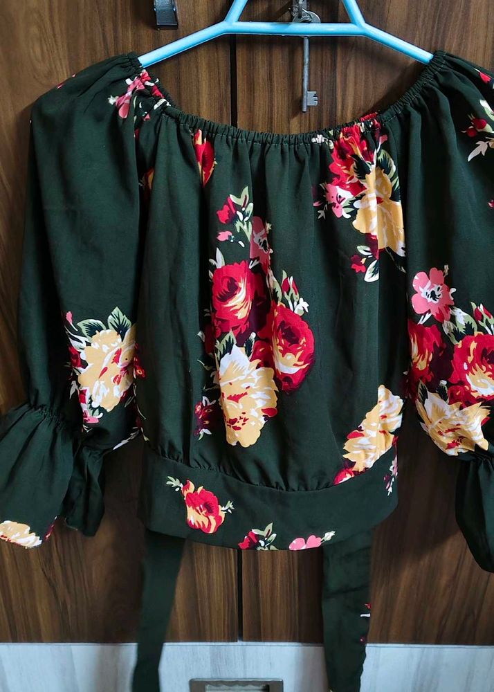 Floral Off-Shoulder Top