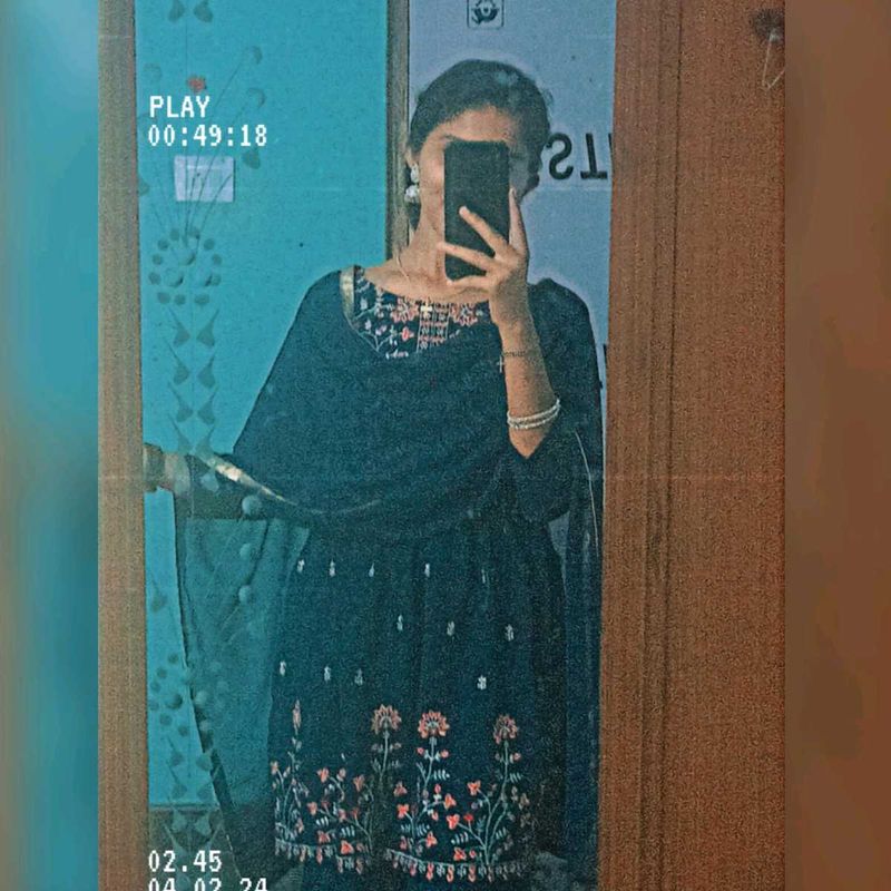 Elegant Plazo Kurta Set