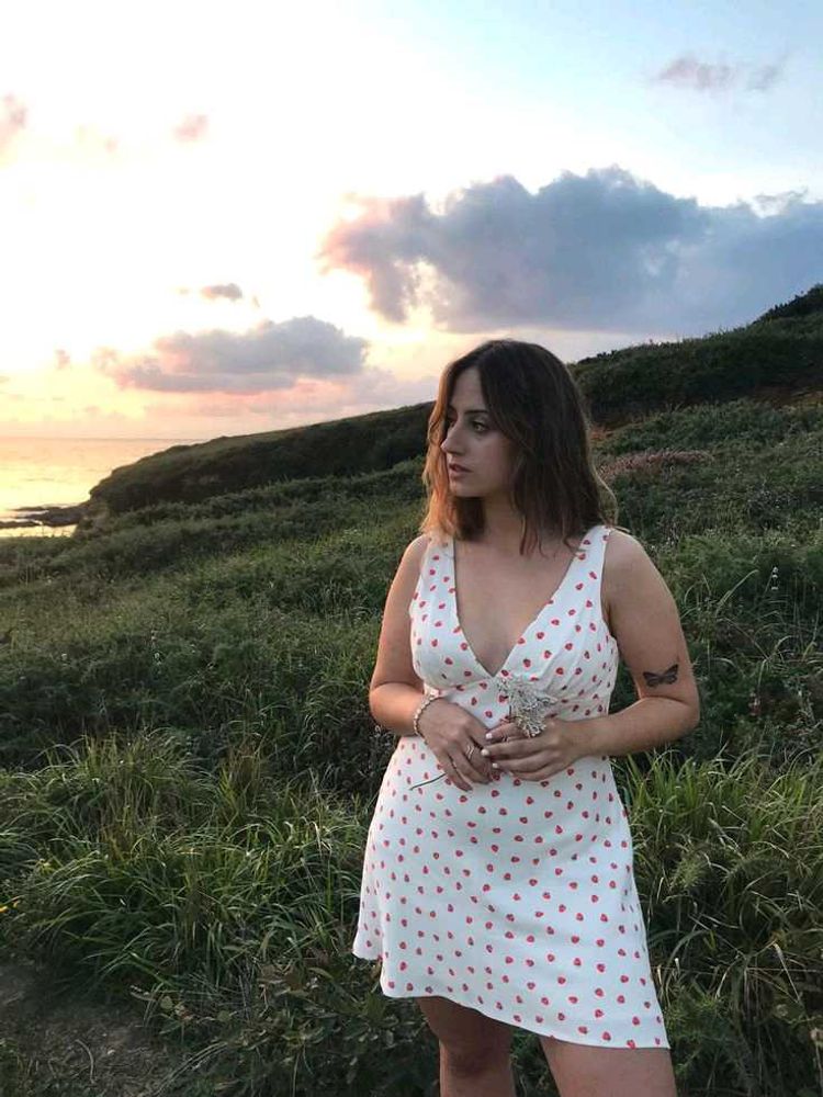 Zara Strawberry 🍓 printed Mini Dress🤤