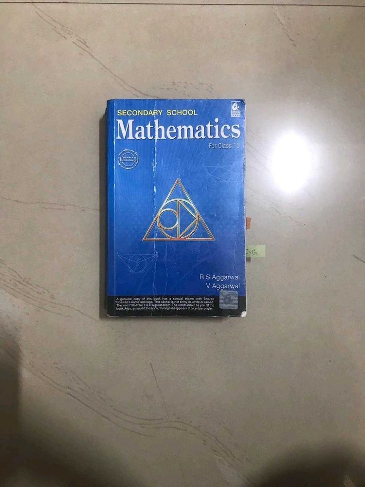 RS Aggarwal Maths Class 10