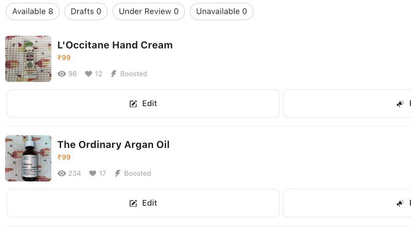 L&#39;Occitane Hand Cream And Ordinary Argan
