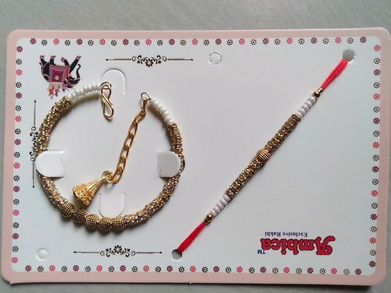 Rakhi for Brother and Bhabhi - Designer Bangle