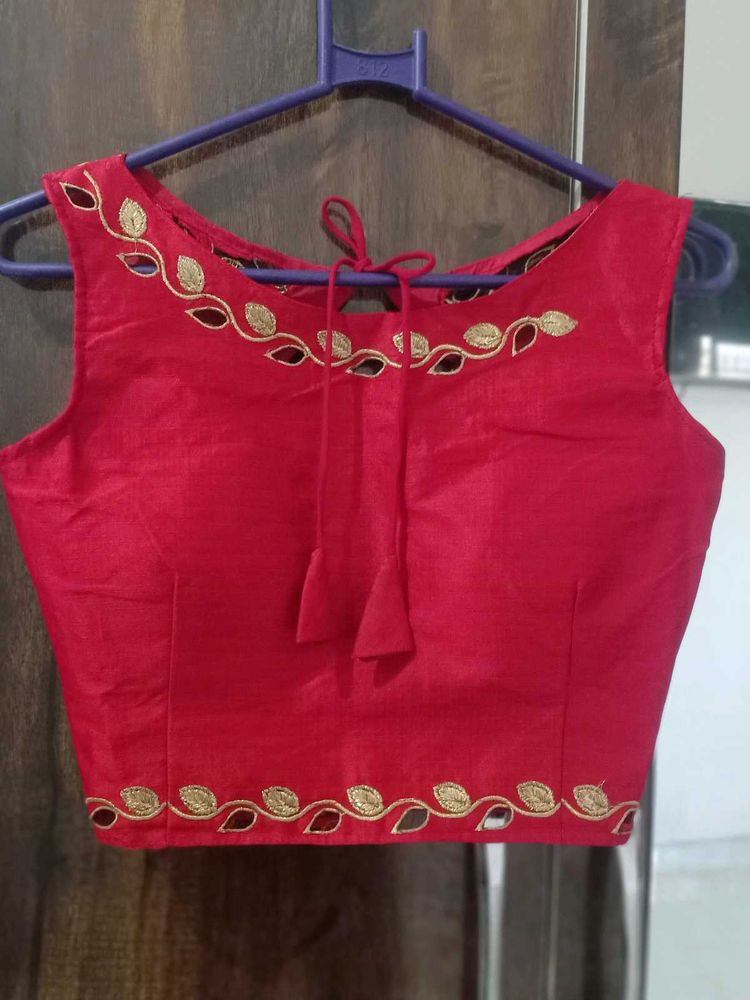 Blood Red Colour Blouse