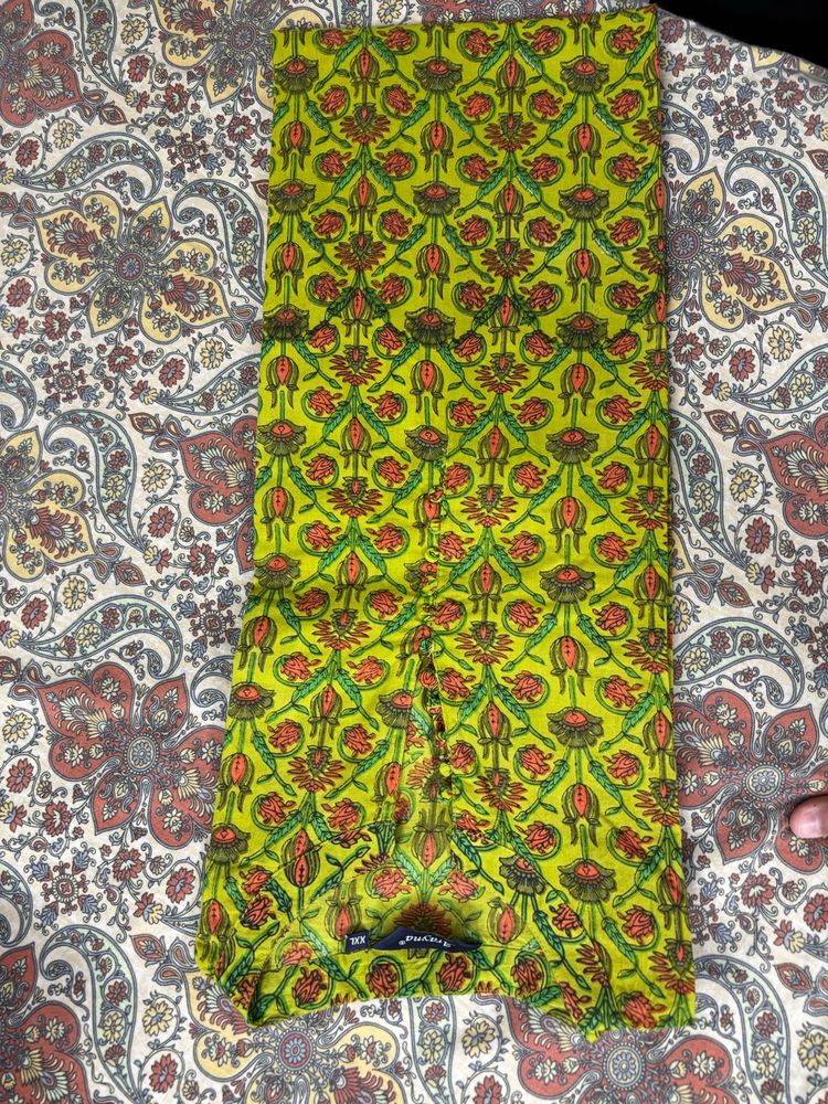 Green Printed Kurti | XXL