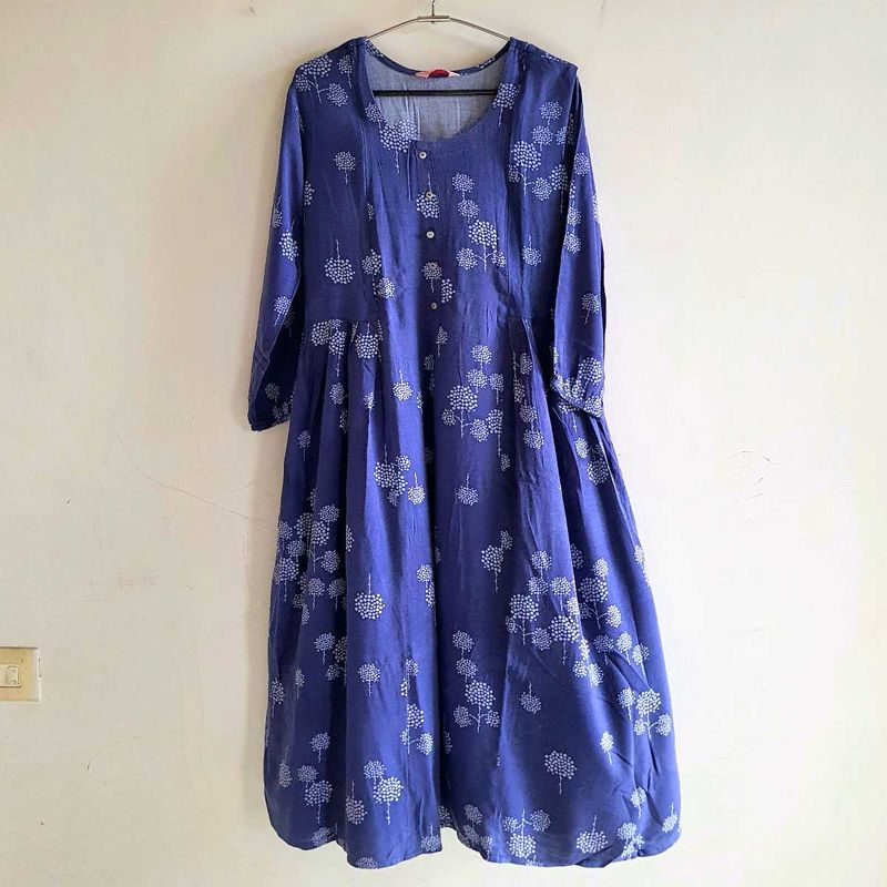 Feed Zipper Maternity Kurta