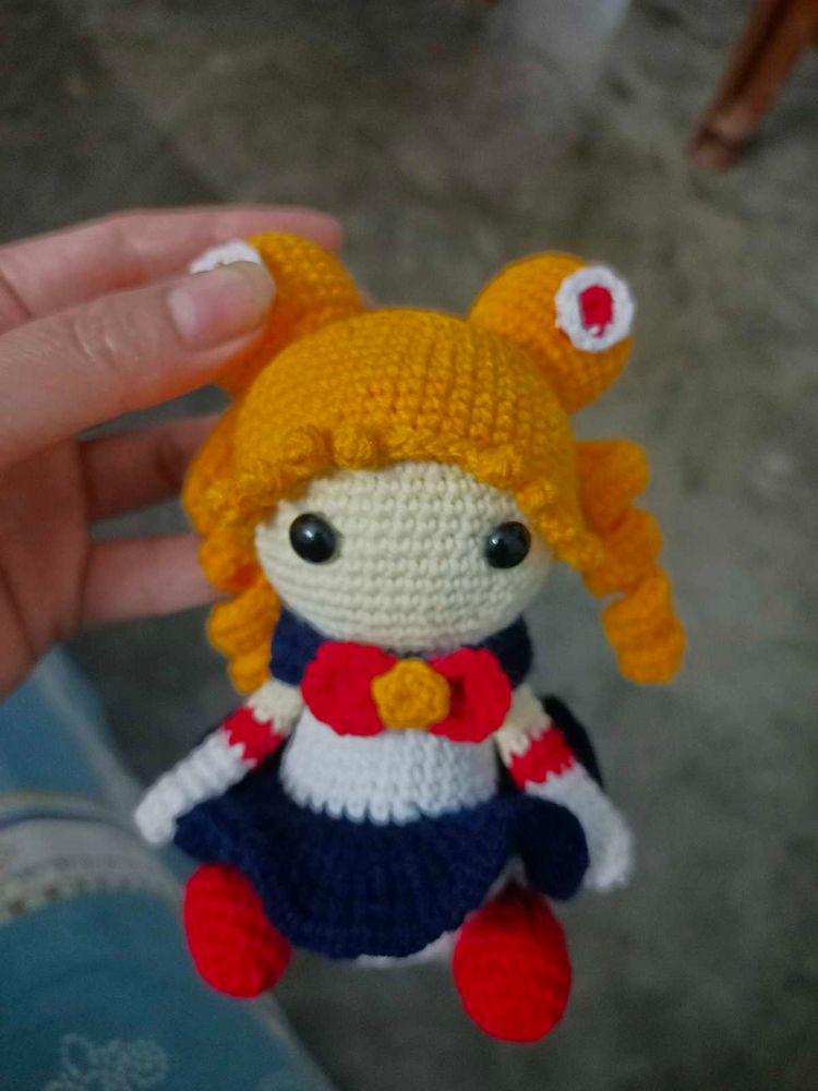 Sailor Moon Crochet Doll