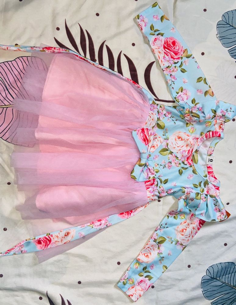 Floral Tulle Dress