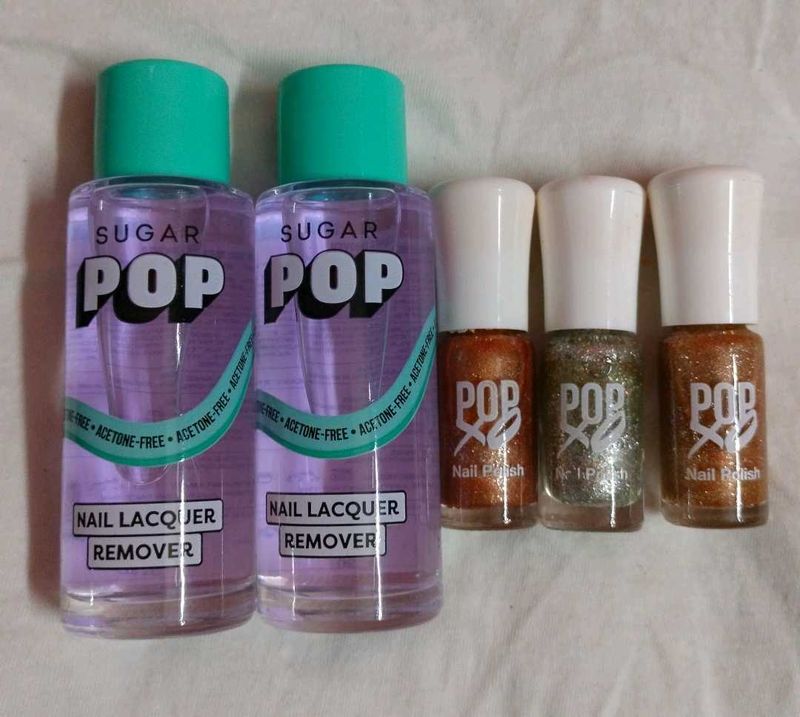 Sugar Pop Nail Polish &amp; Remover