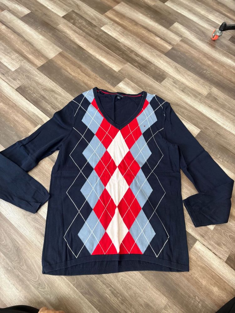 Tommy Hilfiger Argyle Sweater