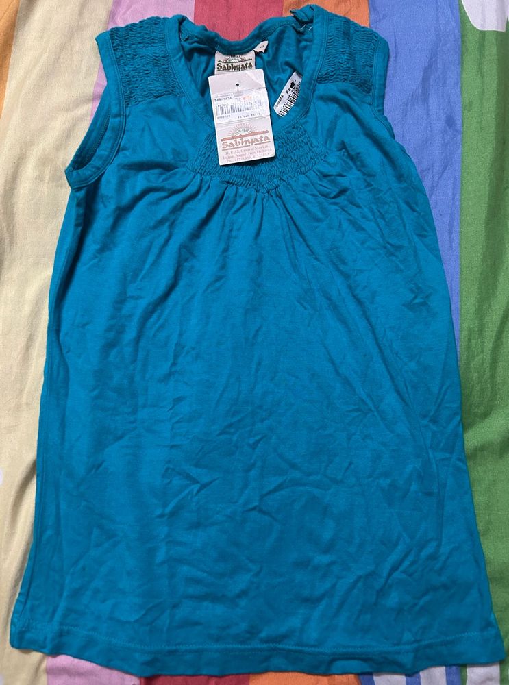 Cute Blue Top