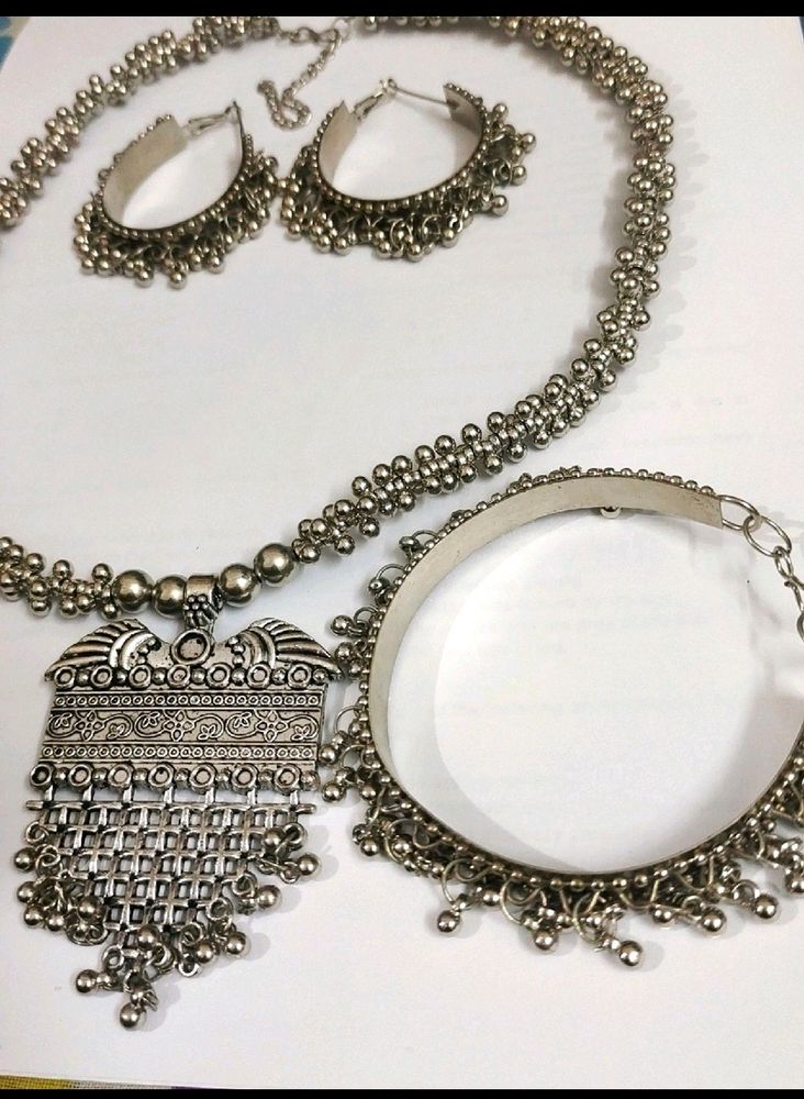 Silver Oxidised Jewellery