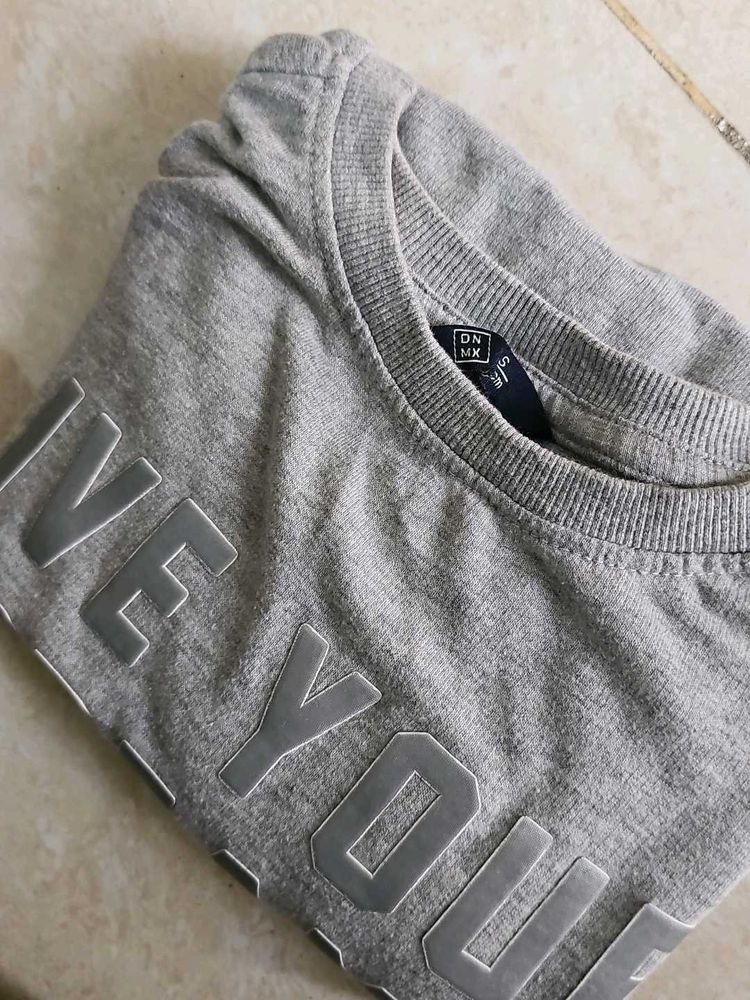 DN MX Grey Sweatshirt