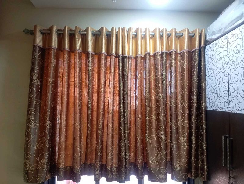 Elegant Brown Curtains
