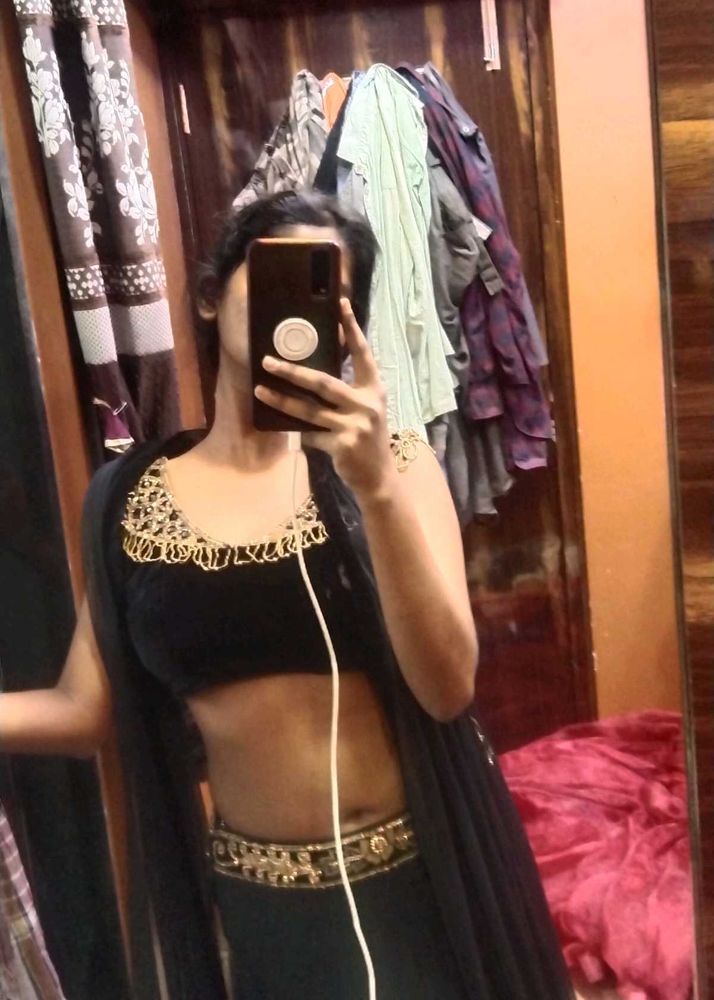 Most Gorgeous Black Lehenga Ever