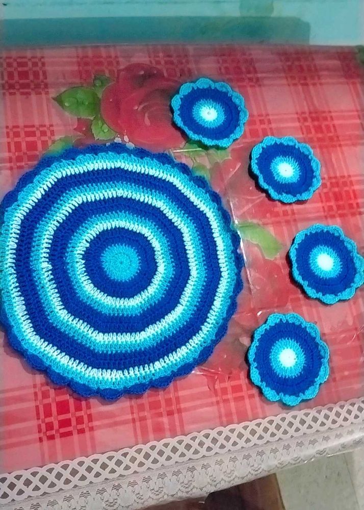 Crochet Placemat Set