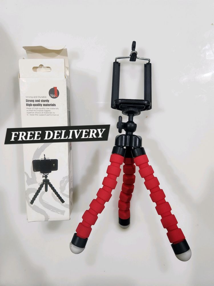 Portable Mini Octopus TripodStand with Phone Holde