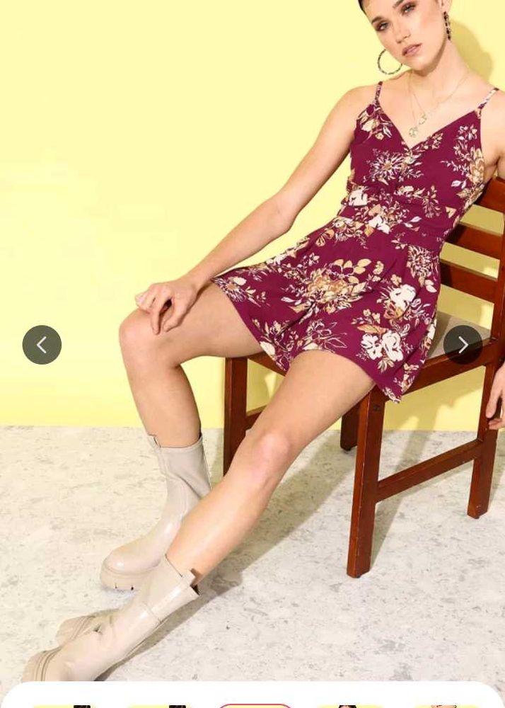Dressberry Floral Dress / Playsuit / Jumpsuit
