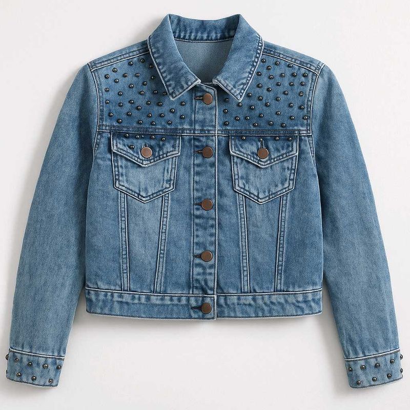 Studded Denim Jacket