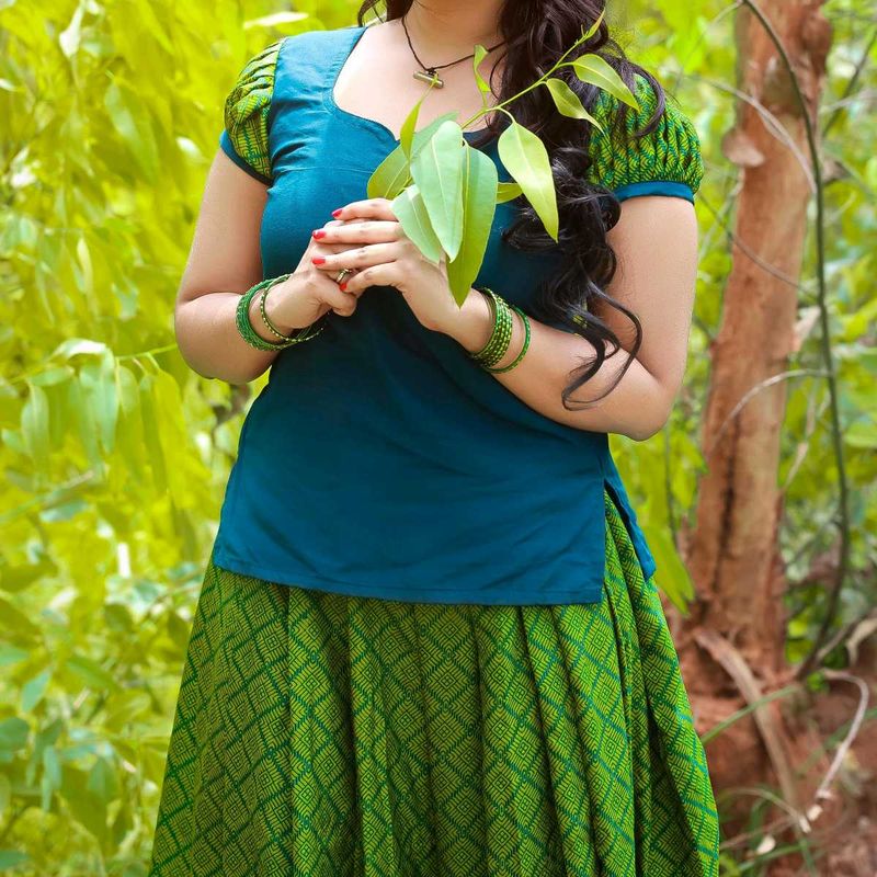 Langa Blouse(Traditional South Indian Wear)