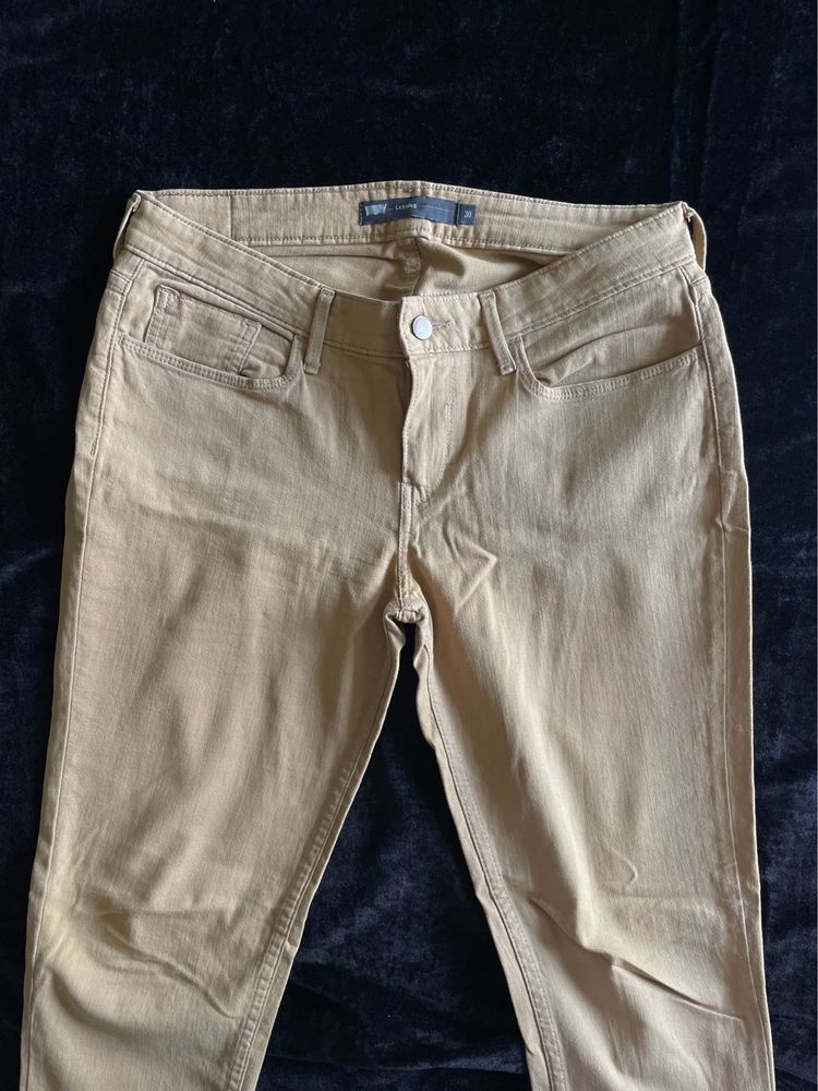 Levi’s Camel Colour skinny Jeans